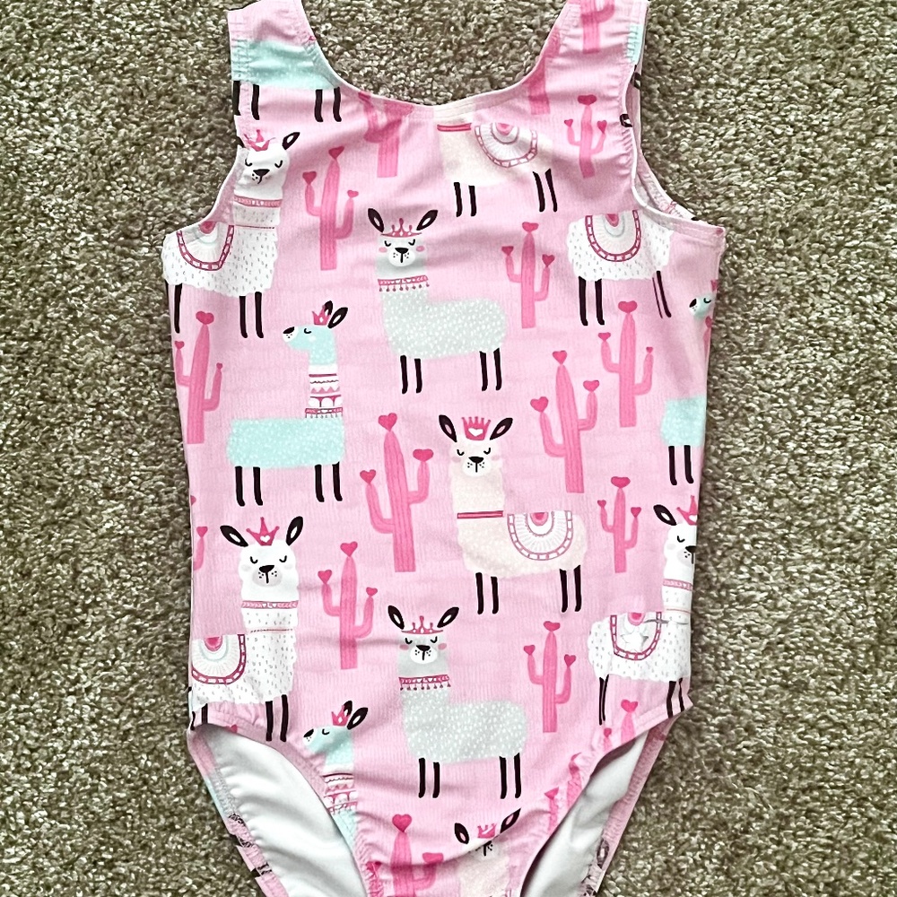 Destira Llama Girl’s Leotard